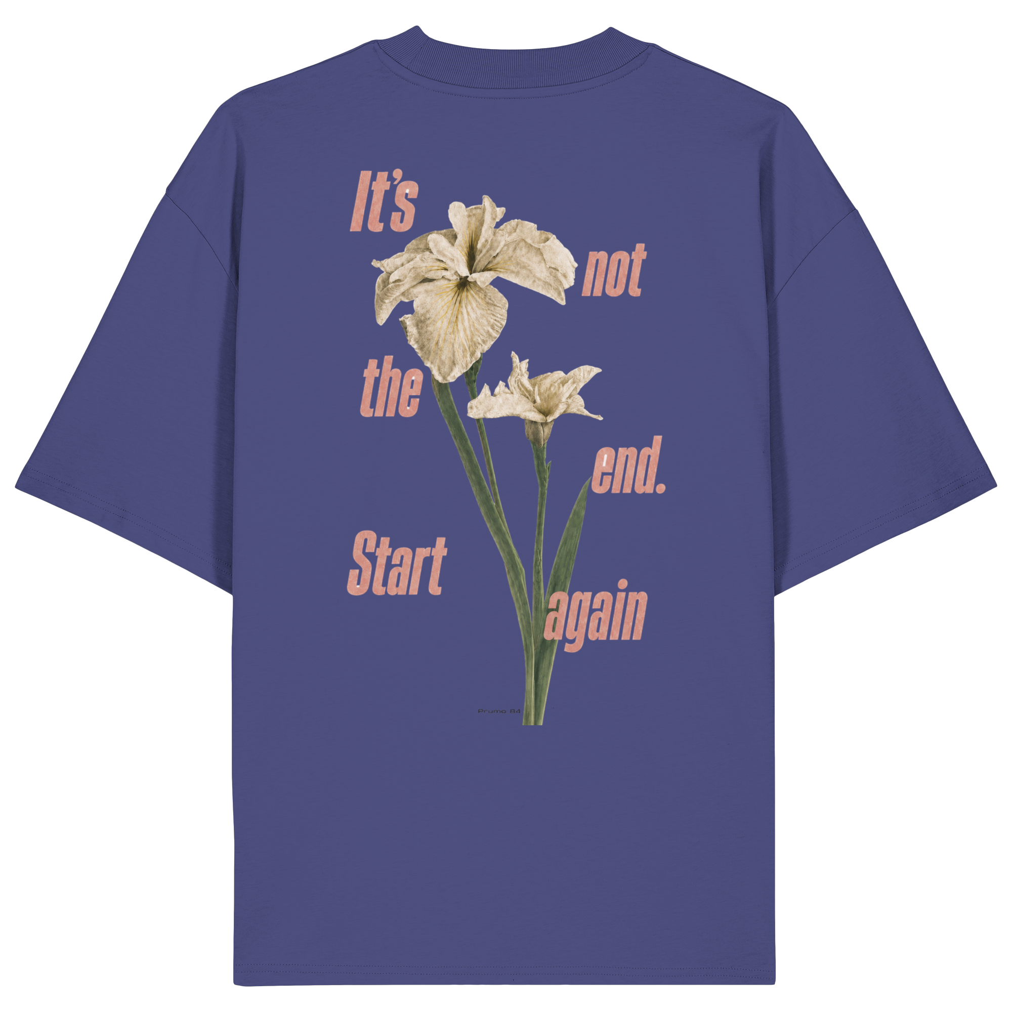 Flowers start.  - Organic Oversize Shirt