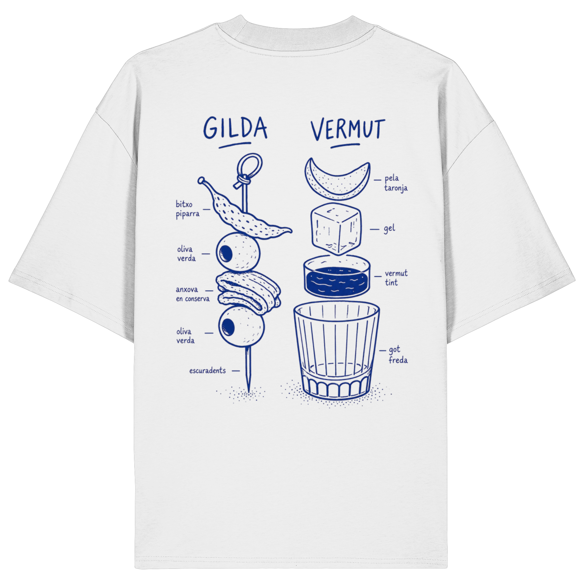 Gilda y Vermut - Organic Oversize Shirt