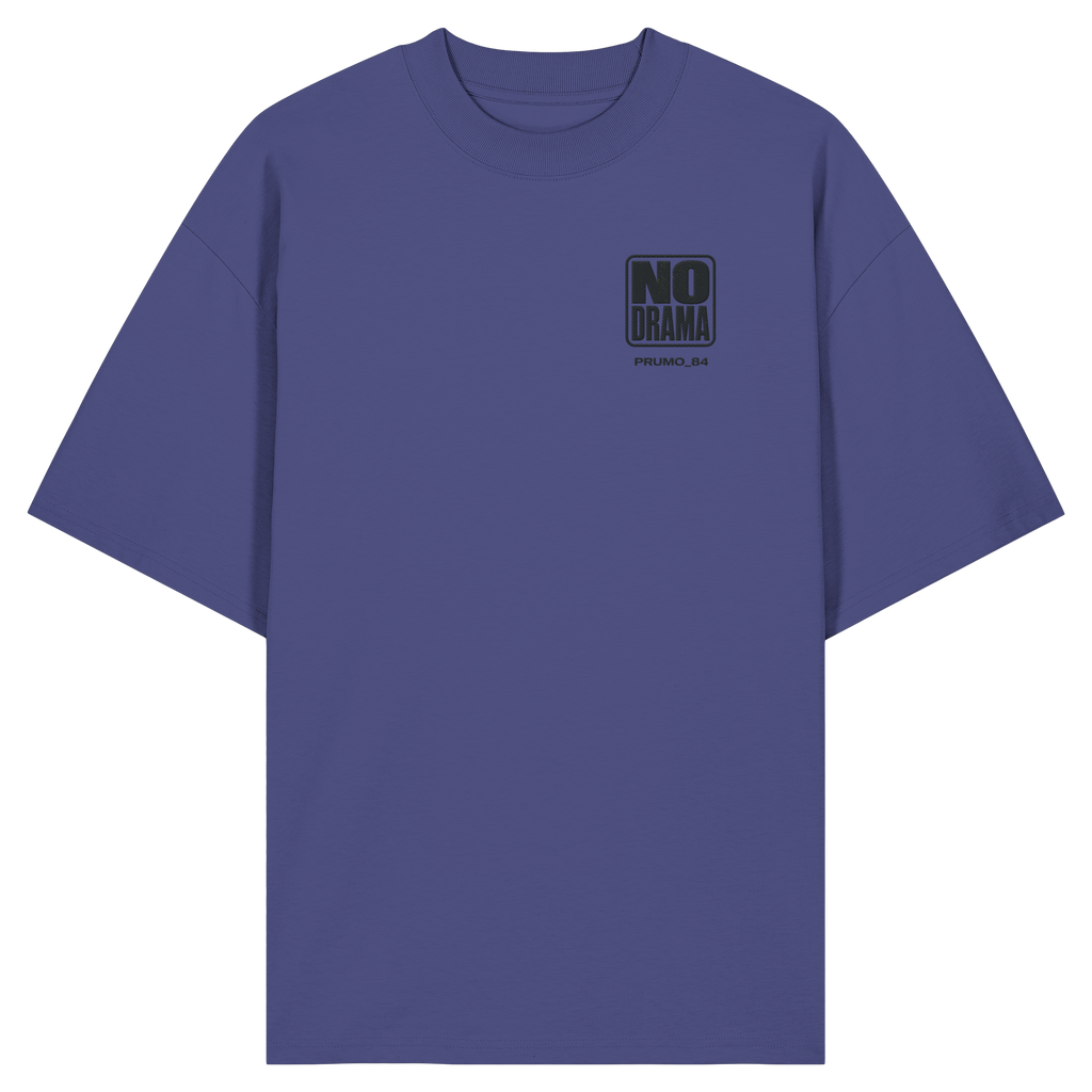 NO DRAMA FESTIVAL - Organic Oversize Shirt