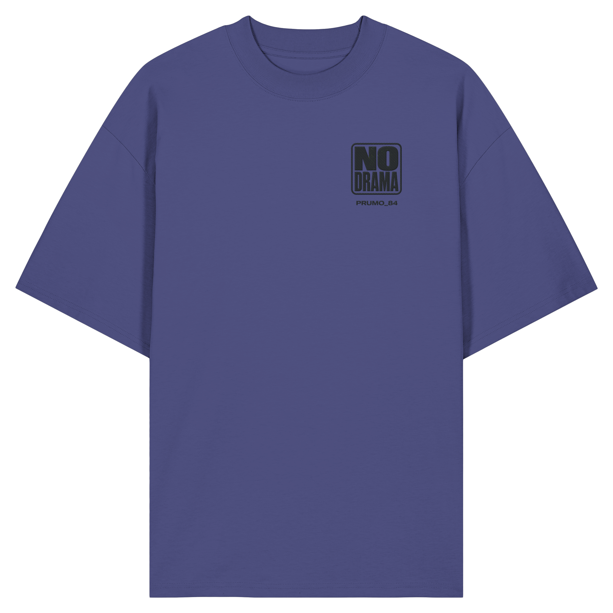 NO DRAMA FESTIVAL - Organic Oversize Shirt