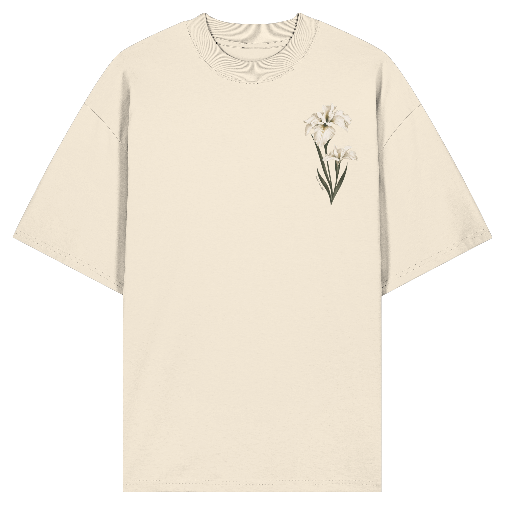 Flowers start.  - Organic Oversize Shirt