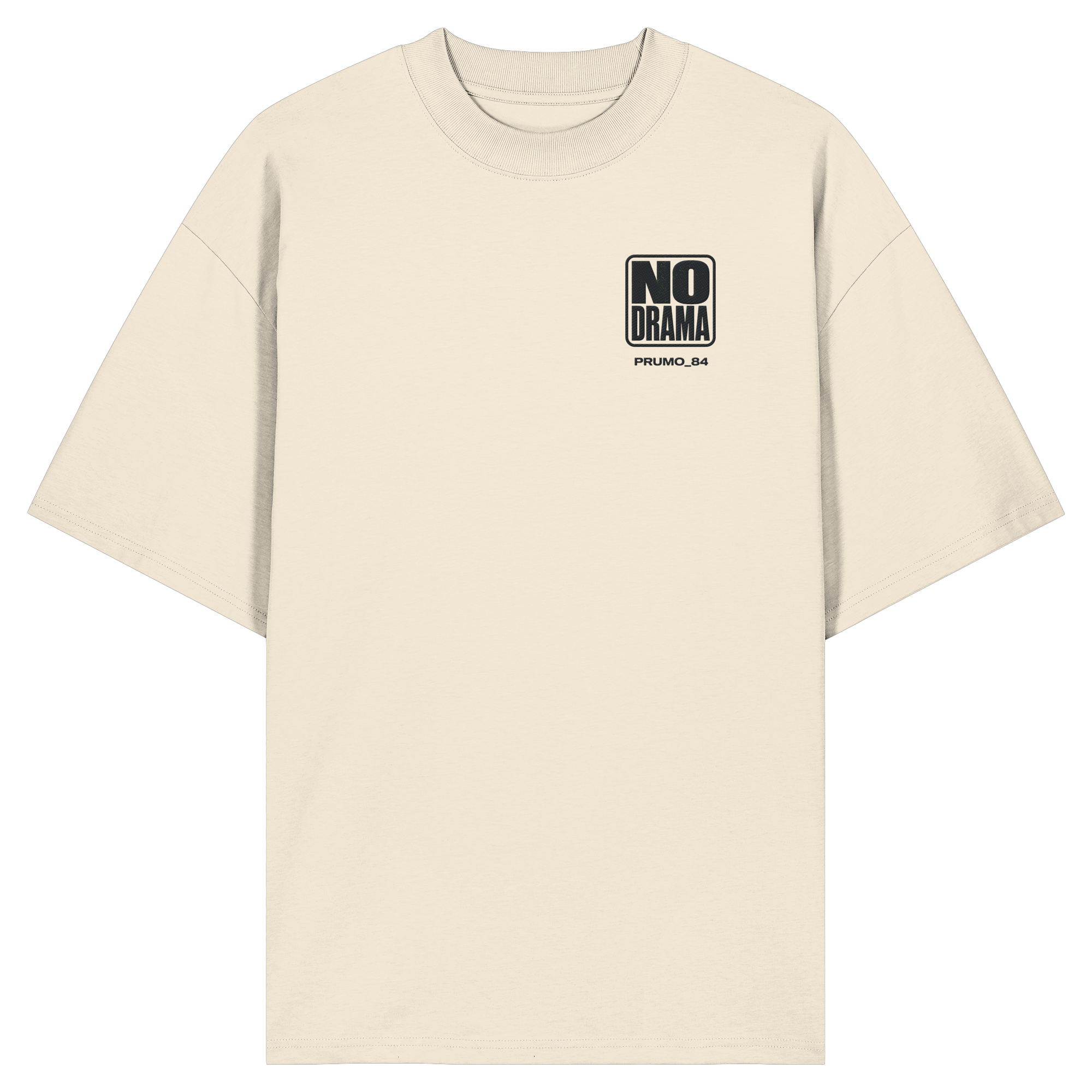 NO DRAMA FESTIVAL - Organic Oversize Shirt
