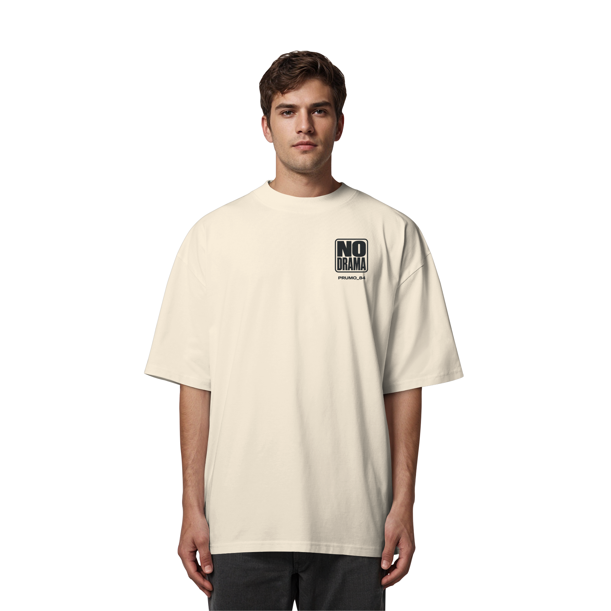 NO DRAMA FESTIVAL - Organic Oversize Shirt