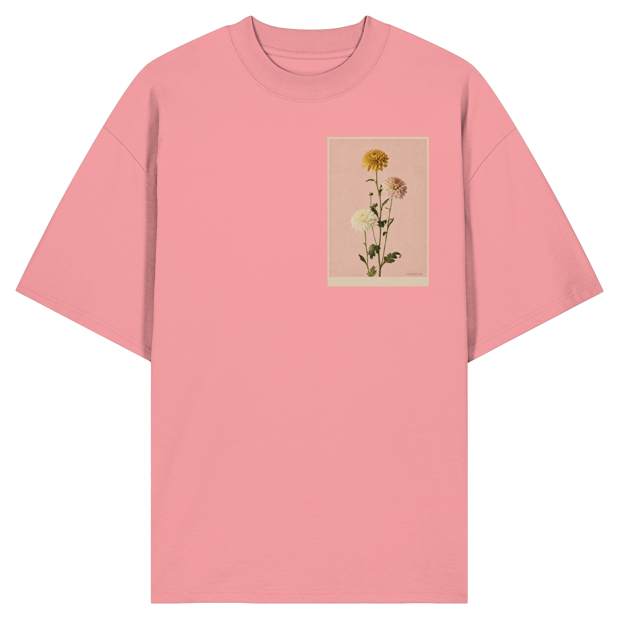 Bloom T-Shirt — Prumo_84 - Organic Oversize Shirt