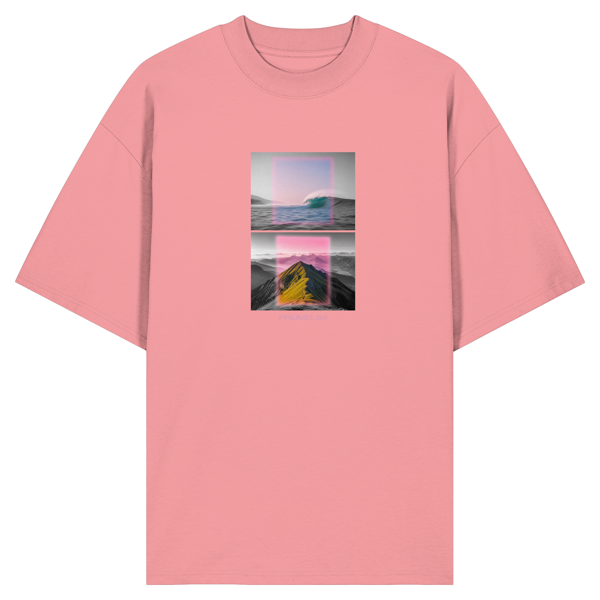 2 version of me  - Organic Oversize Shirt