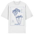 Flower Blueprint  - Organic Oversize Shirt