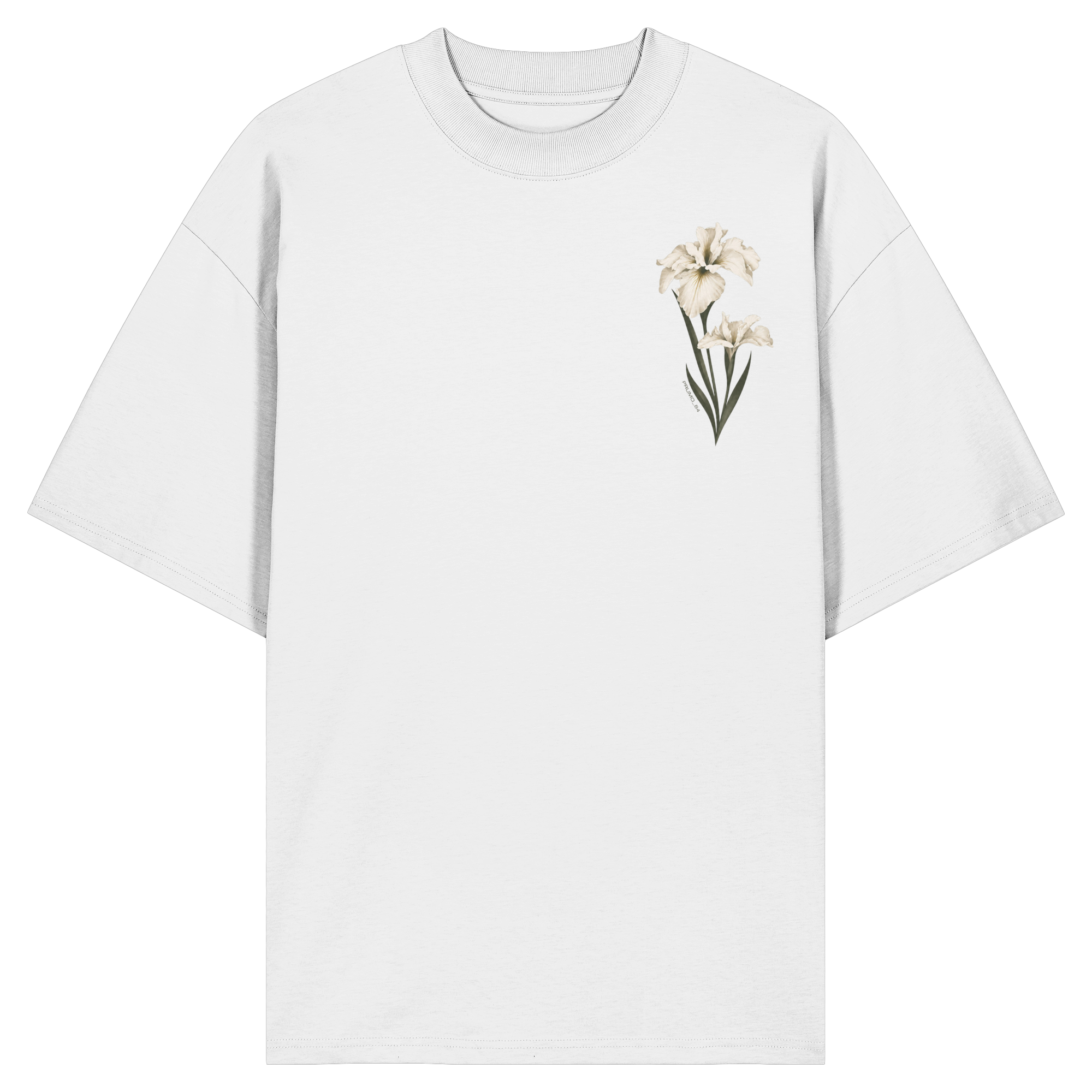 Flowers start.  - Organic Oversize Shirt