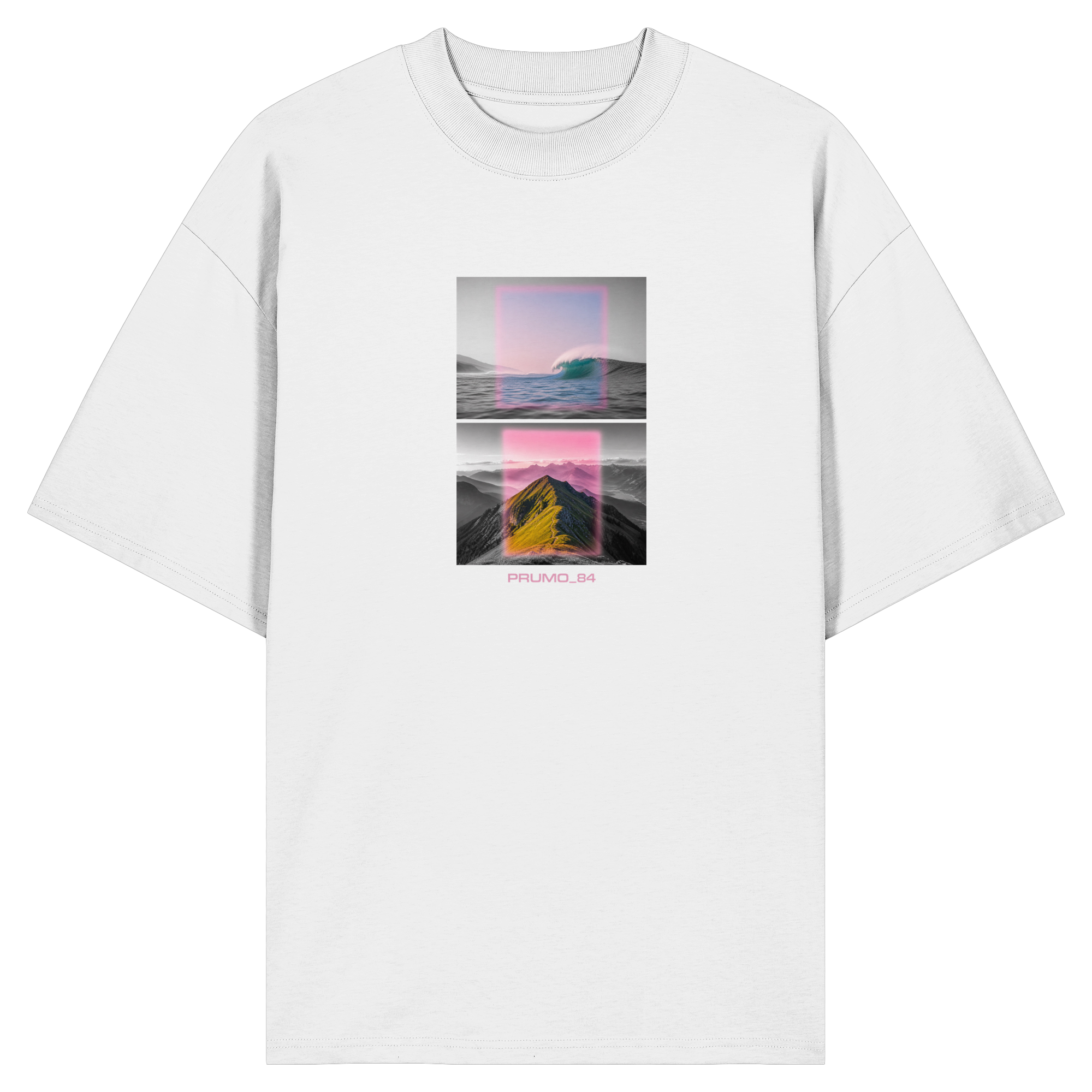 2 version of me  - Organic Oversize Shirt