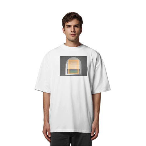 A glimpse of the vacations - Organic Oversize Shirt