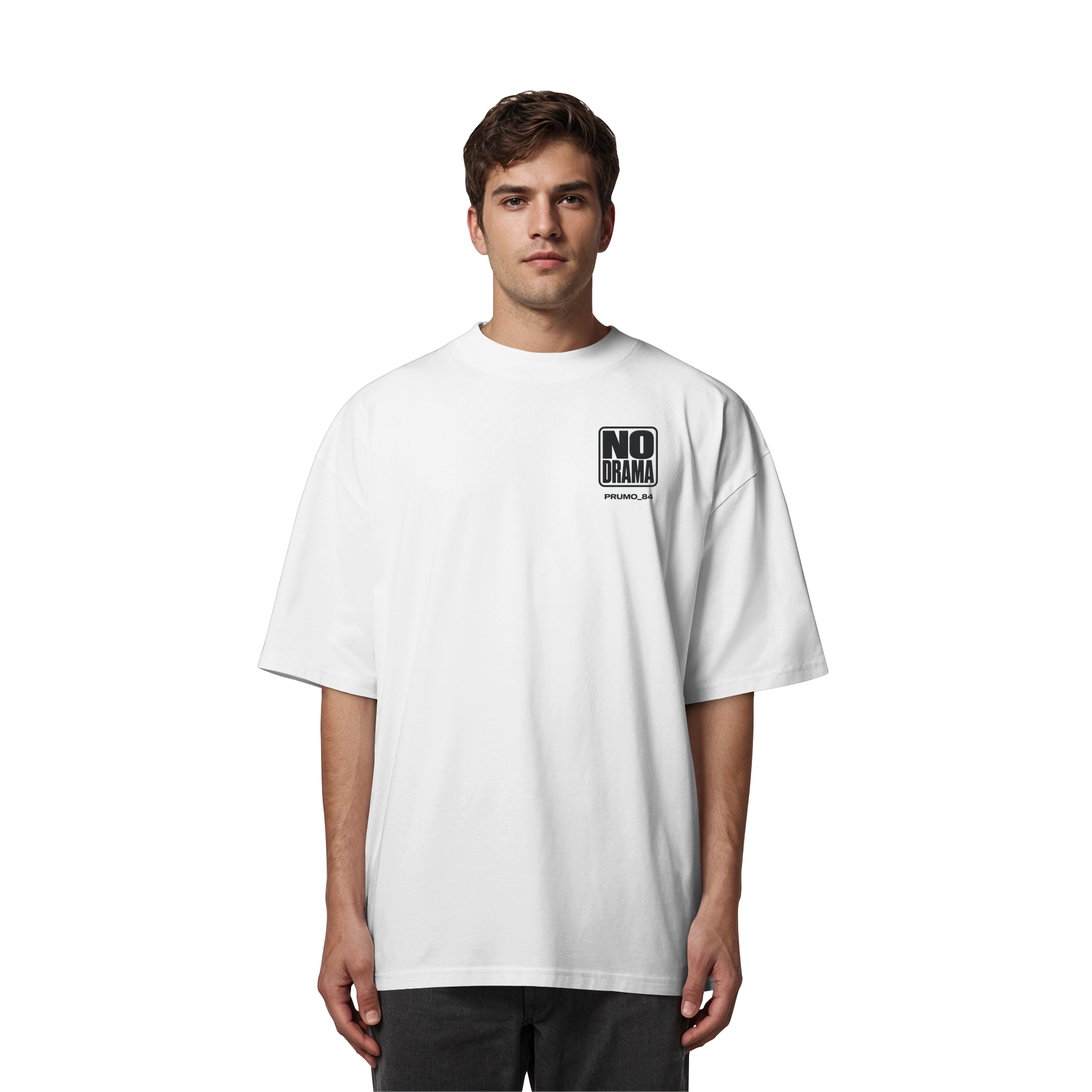 NO DRAMA FESTIVAL - Organic Oversize Shirt